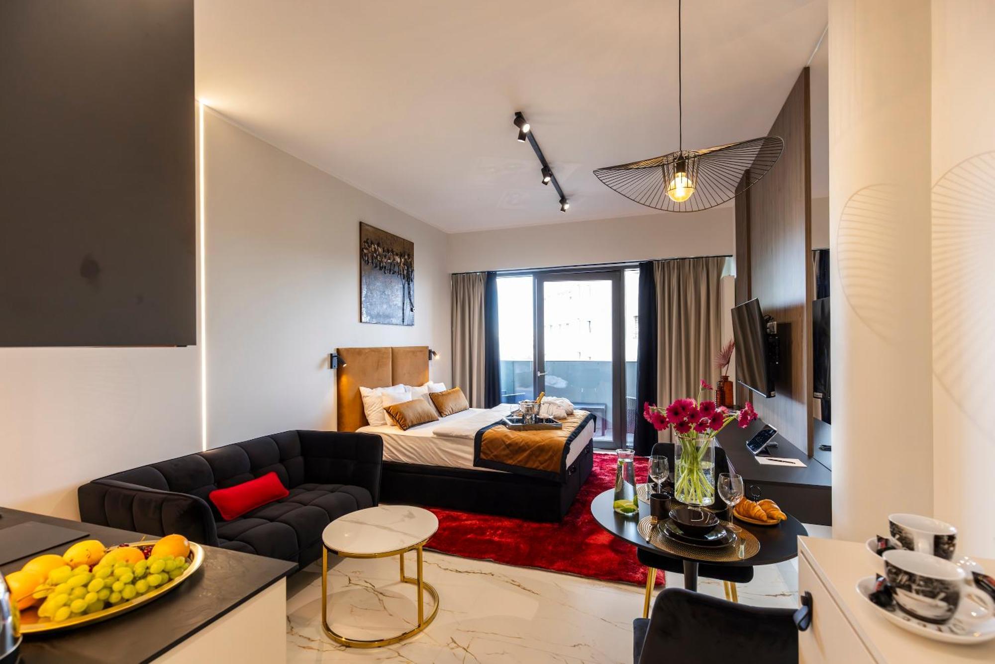 Kaleo Apartments - Hanza Tower Štetín Exteriér fotografie